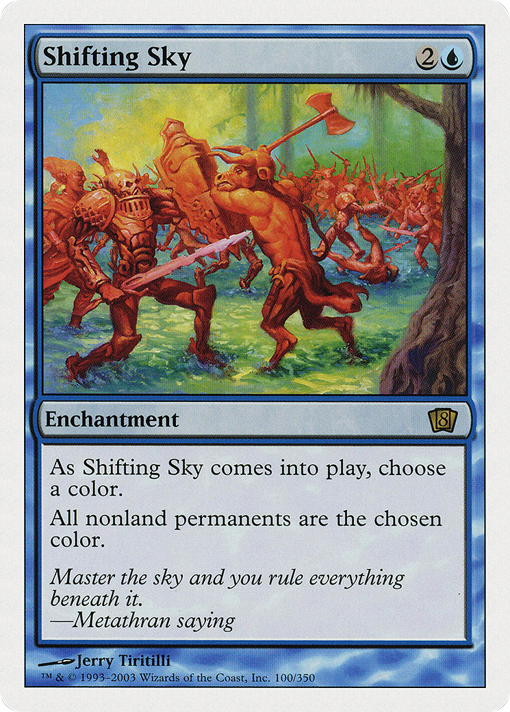 Shifting Sky (8ED-100★) (Foil)