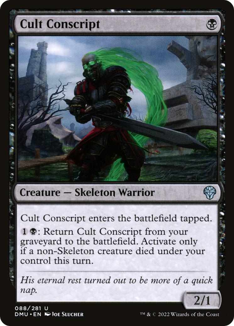 Cult Conscript (DMU-088) (Foil)
