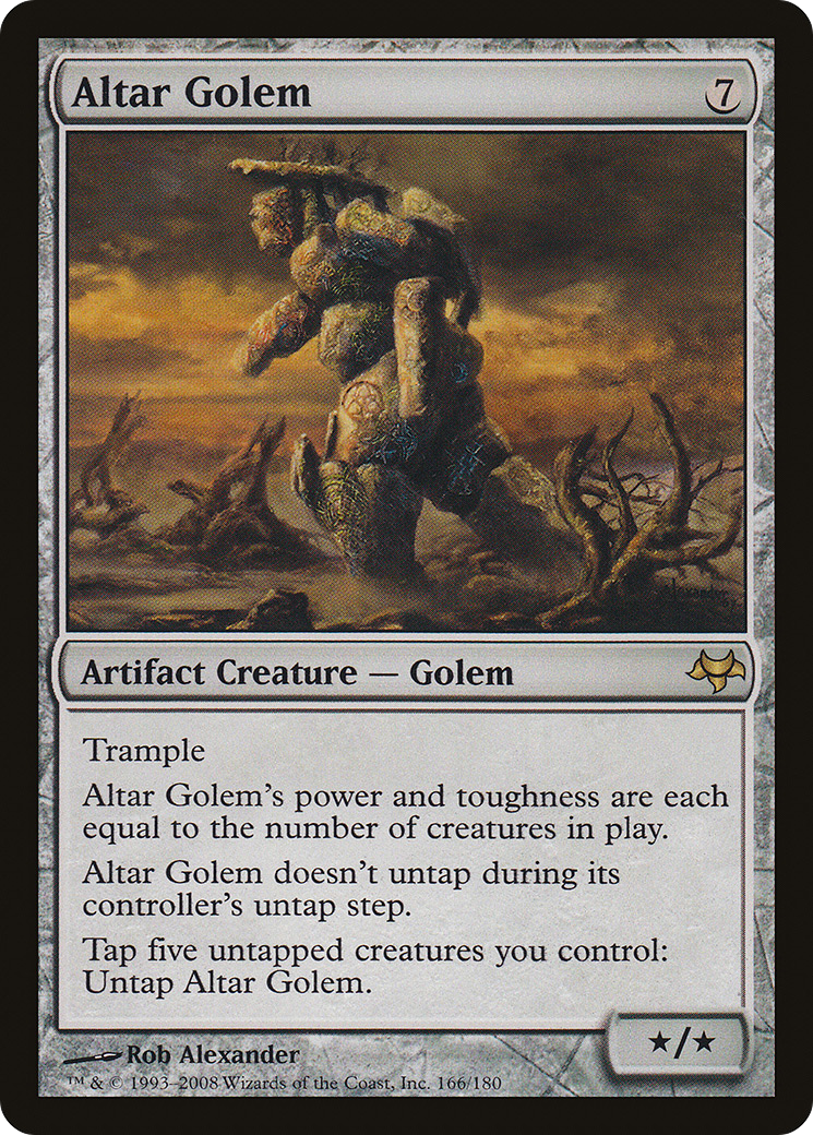 Altar Golem (EVE-166) (Foil)