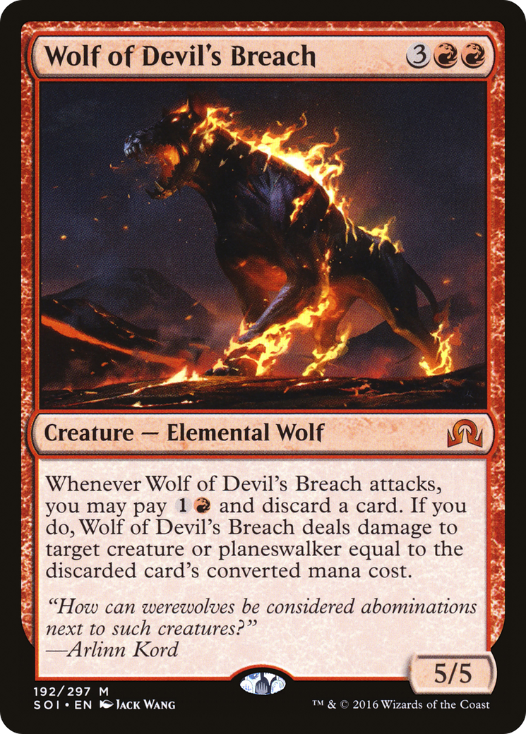 Wolf of Devil's Breach (SOI-192) (Foil)