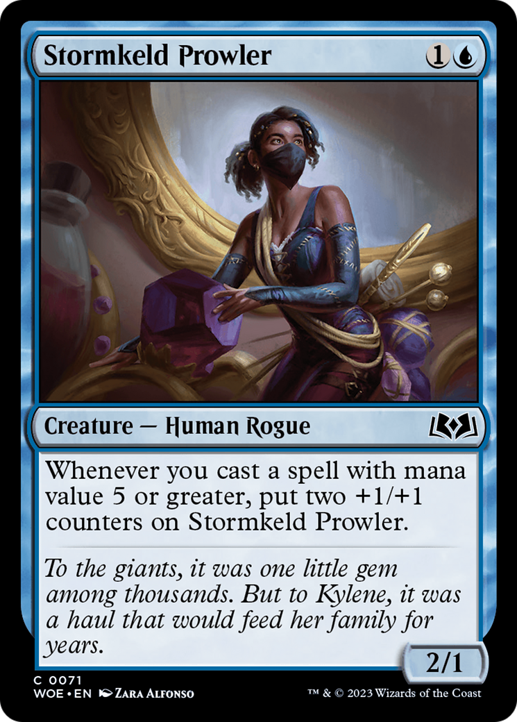 Stormkeld Prowler (WOE-071) (Foil)