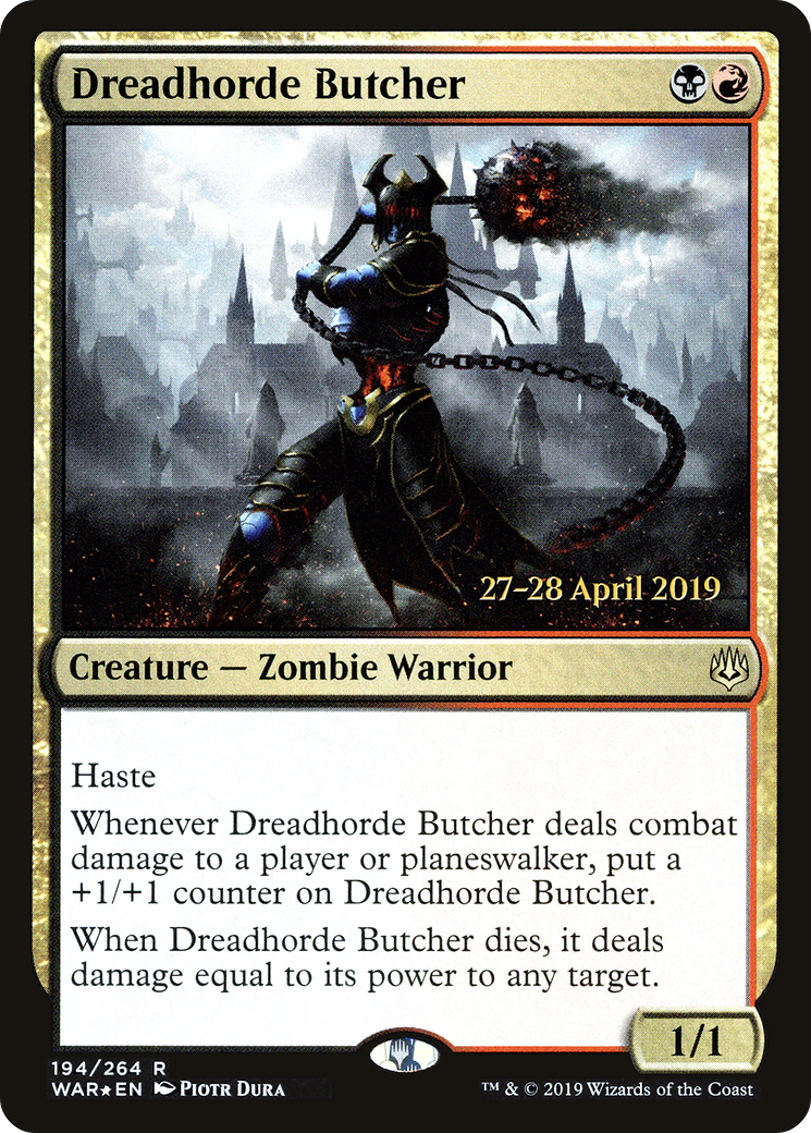 Dreadhorde Butcher (PRE-194S) (Foil)