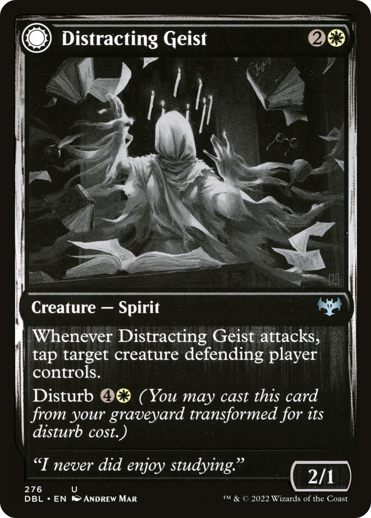 Distracting Geist // Clever Distraction (DBL-276) (Foil)