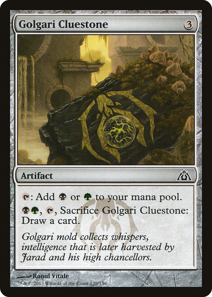 Golgari Cluestone (DGM-139)