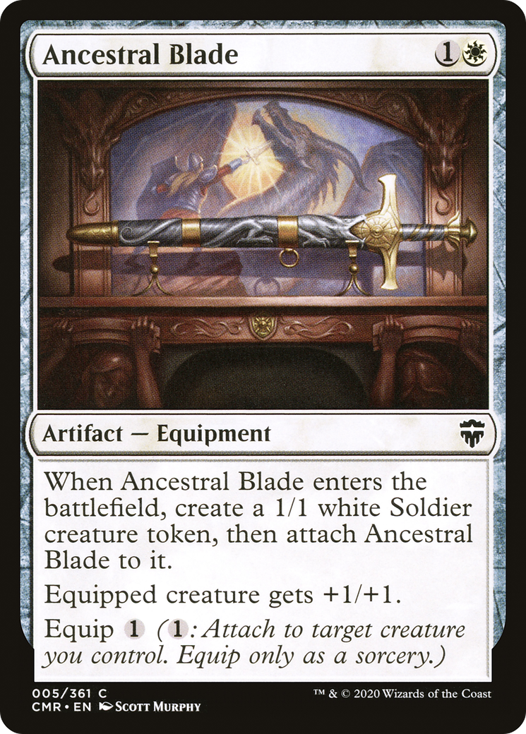 Ancestral Blade (CMR-005) (Foil)