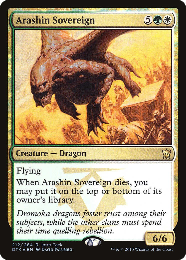 Arashin Sovereign (UMP-212) (Foil)