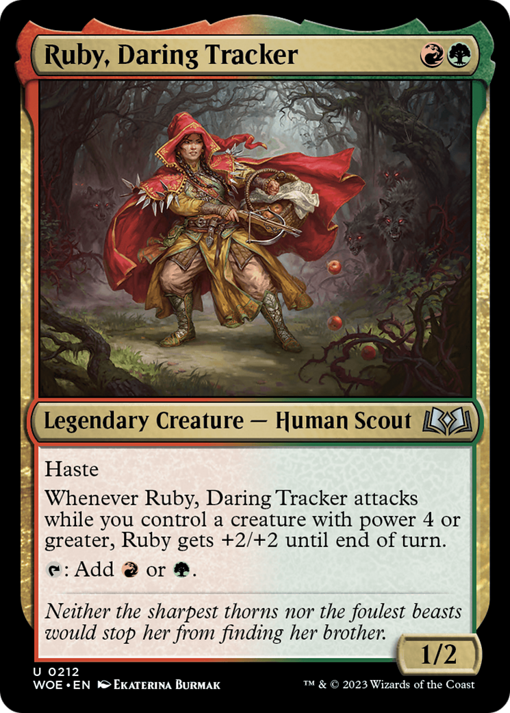 Ruby, Daring Tracker (WOE-212) (Foil)