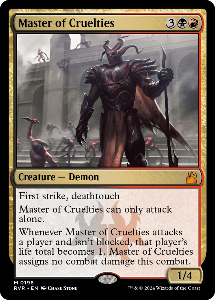 Master of Cruelties (RVR-198) (Foil)