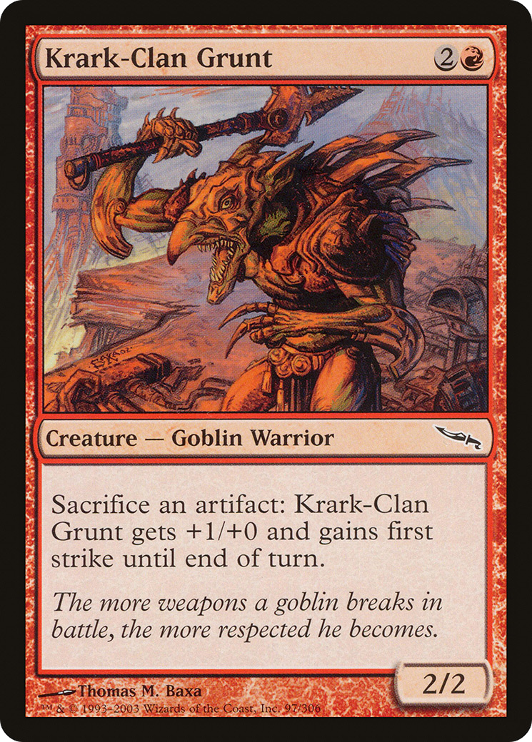 Krark-Clan Grunt (MRD-097) (Foil)