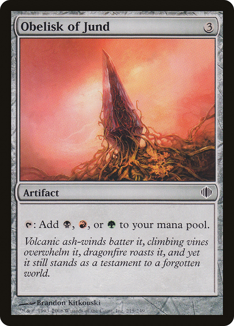 Obelisk of Jund (ALA-215) (Foil)
