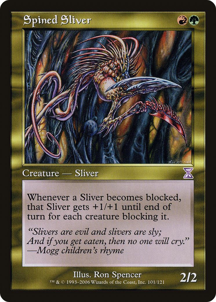 Spined Sliver (TSB-101) (Foil)