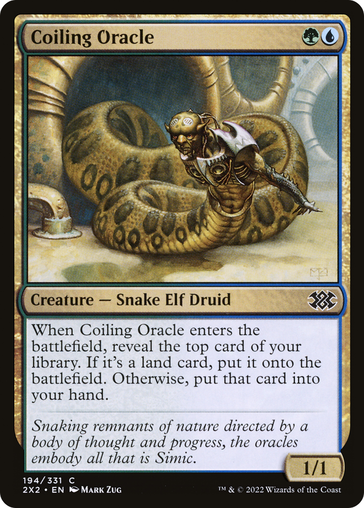Coiling Oracle (2X2-194) (Foil)