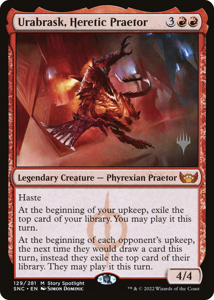Urabrask, Heretic Praetor (PPSNC-129P) (Foil)