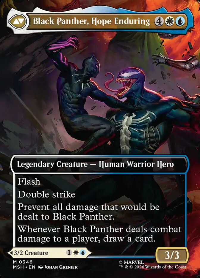 King T'Challa (Borderless) (0346) (MSH-346)