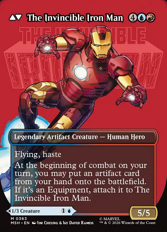 Tony Stark (Borderless) (0363) (MSH-363)