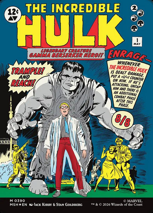Bruce Banner (Borderless) (MSH-390) (Foil)