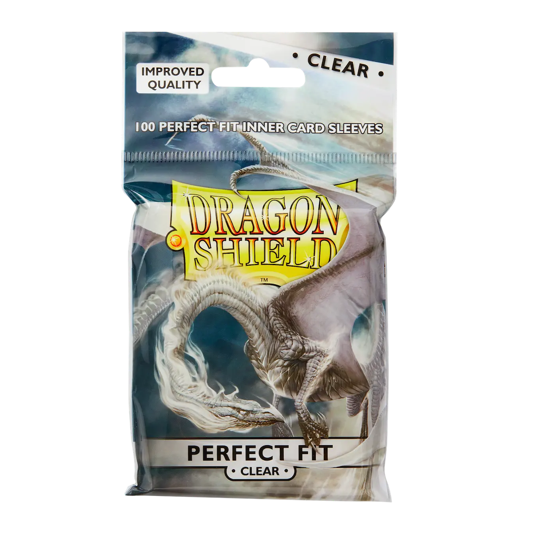 Dragon Shield Sleeves - Perfect Fit (Clear)