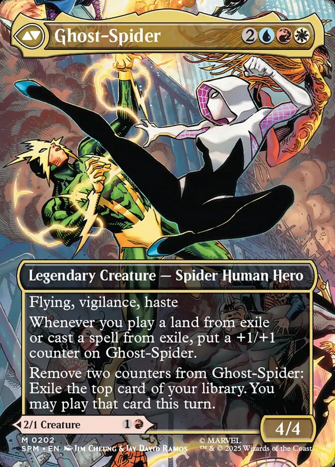 Gwen Stacy (0202) (Borderless) (SPM-202)