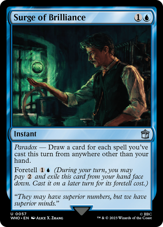 Surge of Brilliance (WHO-057) (Foil)