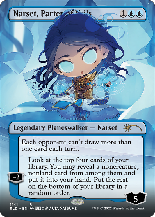 Narset, Parter of Veils (SLD-1141) (Borderless) (Foil)