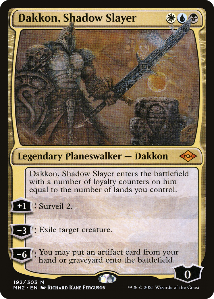 Dakkon, Shadow Slayer (MH2-192) (Foil)