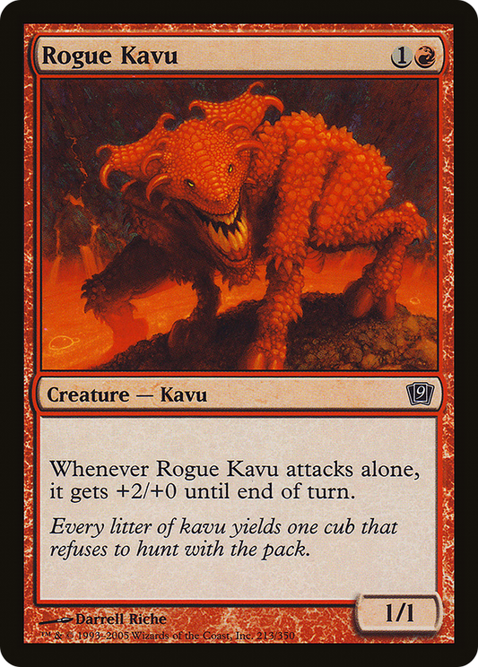 Rogue Kavu (9ED-213★) (Foil)
