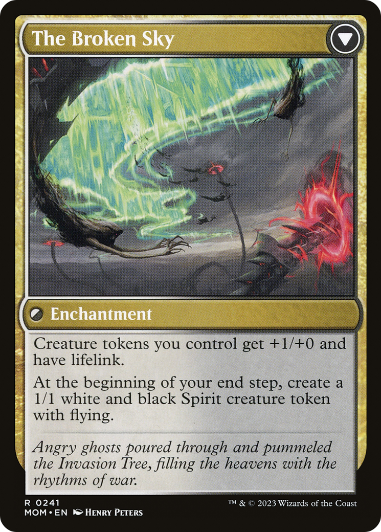 Invasion of Tolvada // The Broken Sky (MOM-241) (Foil)