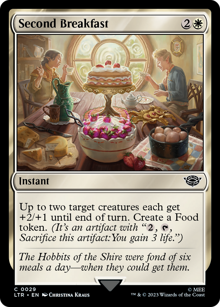 Second Breakfast (LTR-029) (Foil)