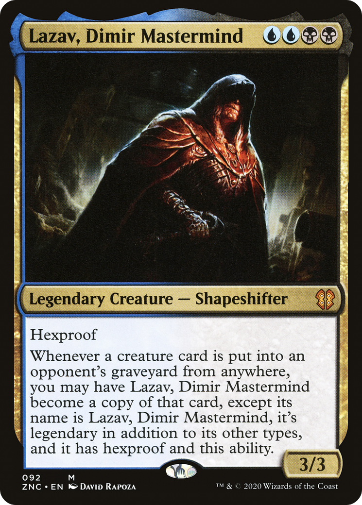 Lazav, Dimir Mastermind (ZNC-092)