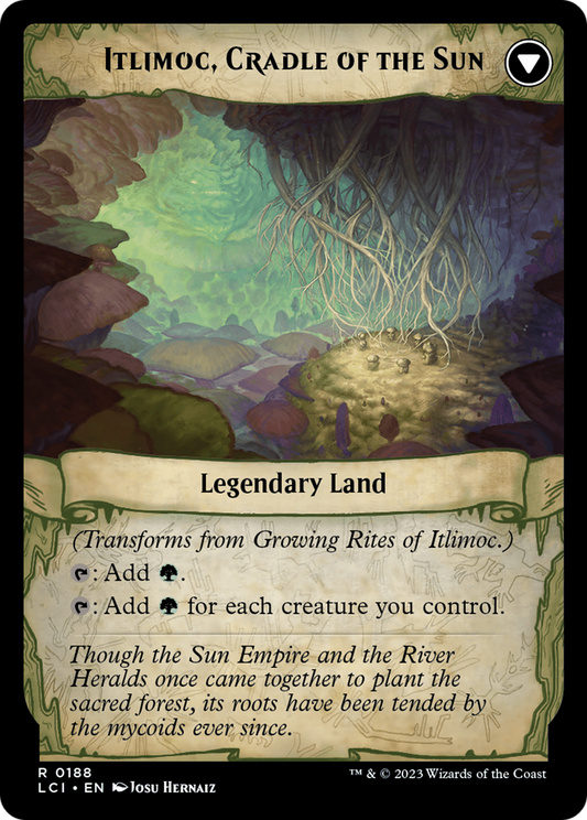 Growing Rites of Itlimoc // Itlimoc, Cradle of the Sun (LCI-188) (Foil)