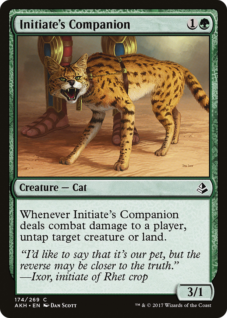 Initiate's Companion (AKH-174) (Foil)