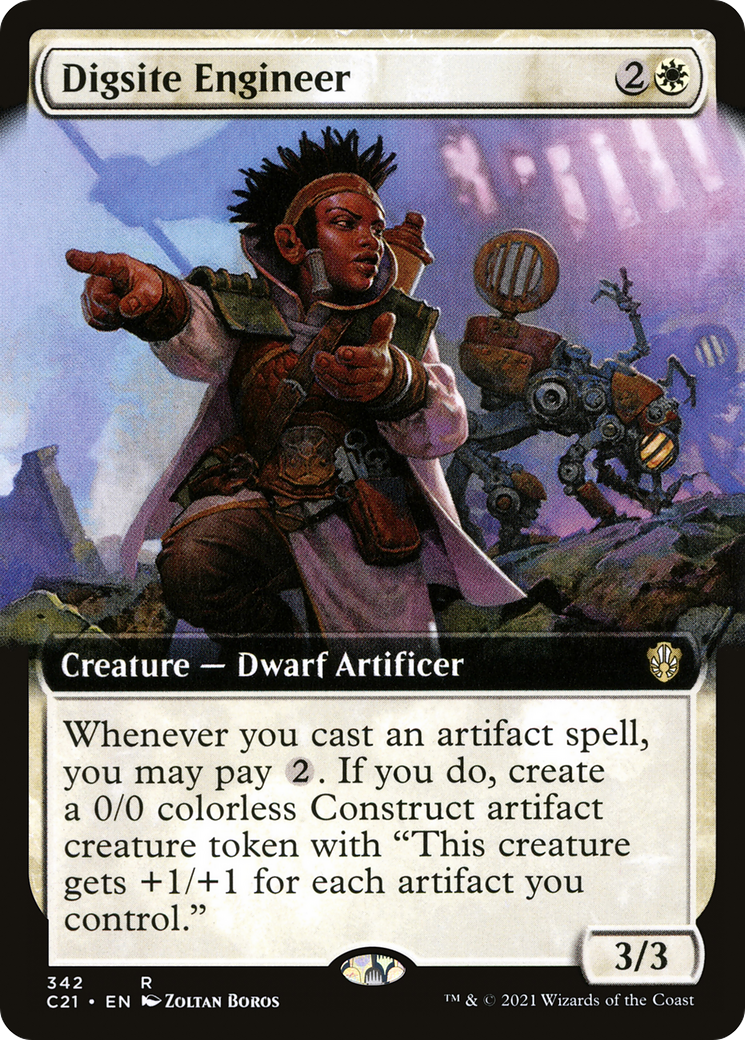 Digsite Engineer (C21-342) (Extended Art)