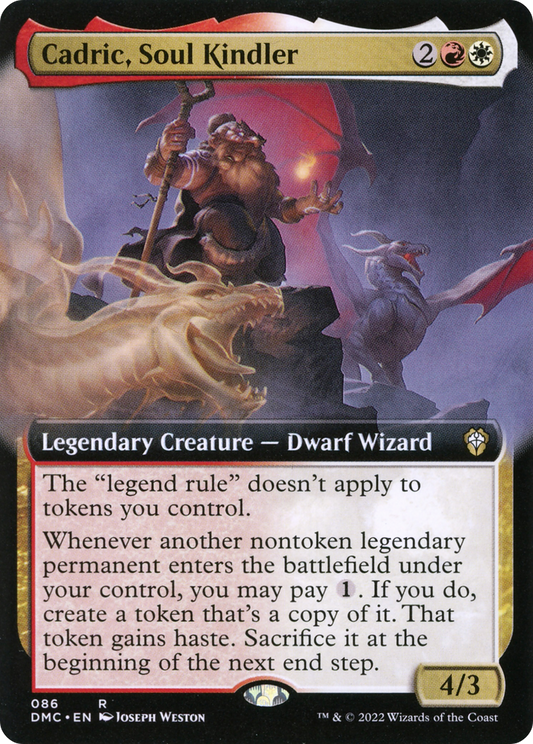 Cadric, Soul Kindler (DMC-086) (Extended Art)