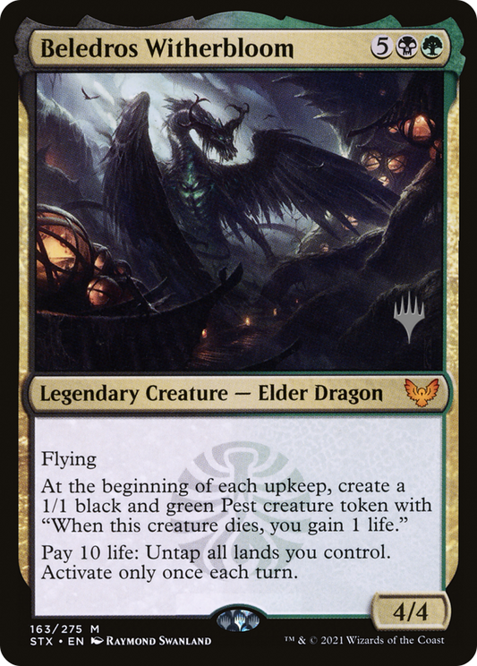 Beledros Witherbloom (PPSTX-163P) (Foil)