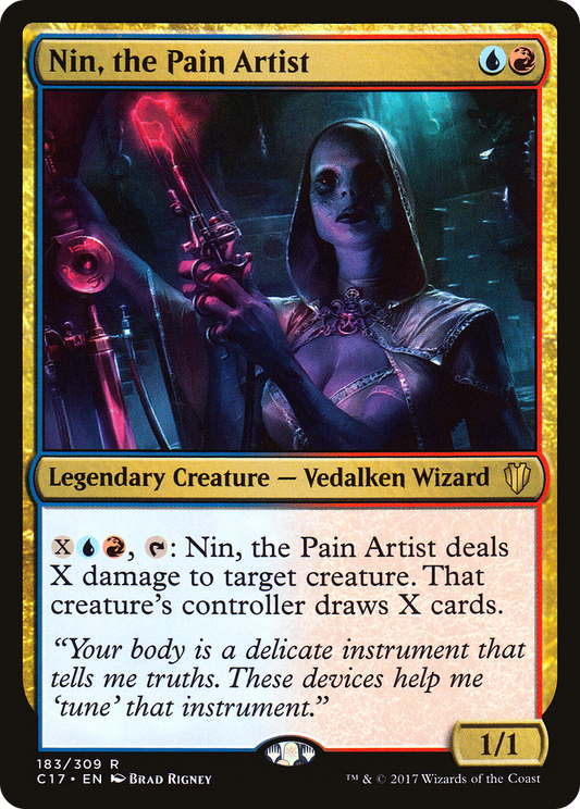 Nin, the Pain Artist (C17-183)