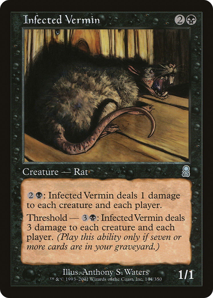 Infected Vermin (ODY-144) (Foil)