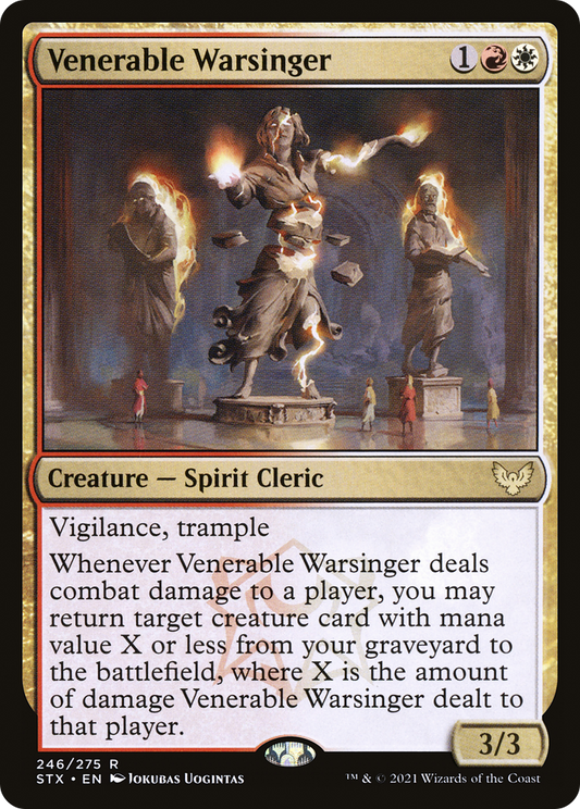 Venerable Warsinger (STX-246) (Foil)