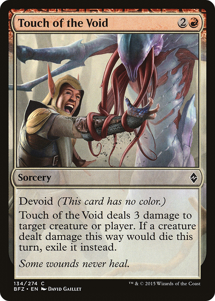 Touch of the Void (BFZ-134) (Foil)