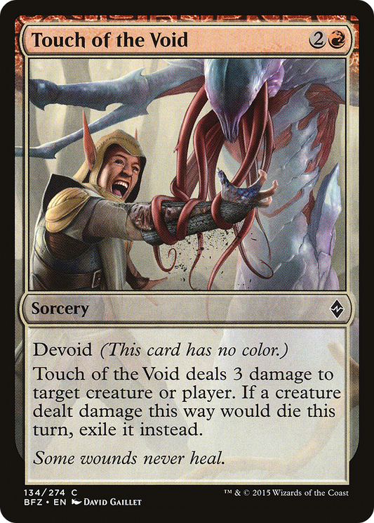 Touch of the Void (BFZ-134) (Foil)