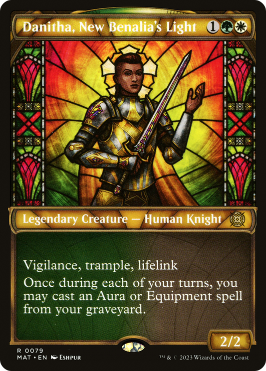 Danitha, New Benalia's Light (MAT-079) (Showcase) (Foil)