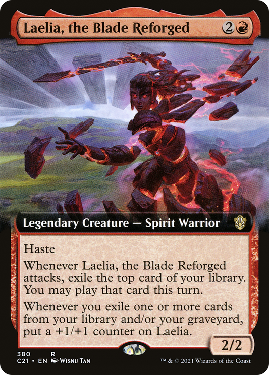 Laelia, the Blade Reforged (C21-380) (Extended Art)