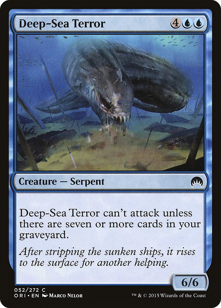Deep-Sea Terror (ORI-052) (Foil)