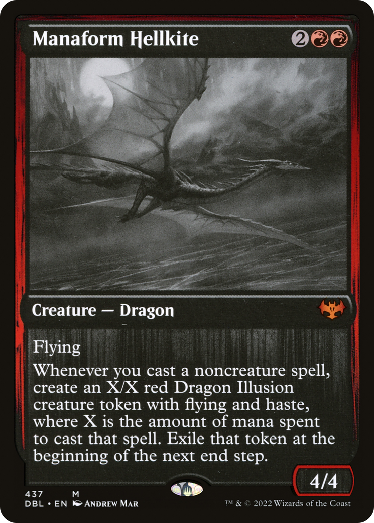 Manaform Hellkite (DBL-437) (Foil)