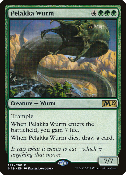 Pelakka Wurm (M19-192) (Foil)