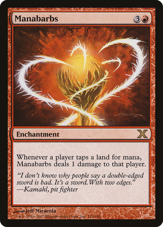Manabarbs (10E-218) (Foil)
