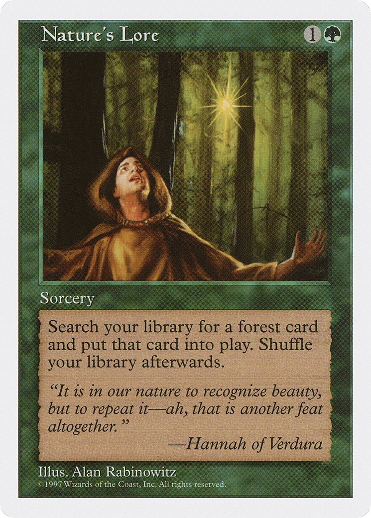Nature's Lore (5ED-316)