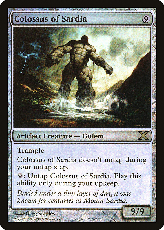 Colossus of Sardia (10E-317★) (Foil)