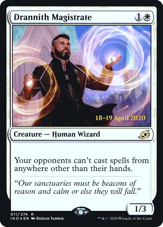 Drannith Magistrate (PRE-11S) (Foil)