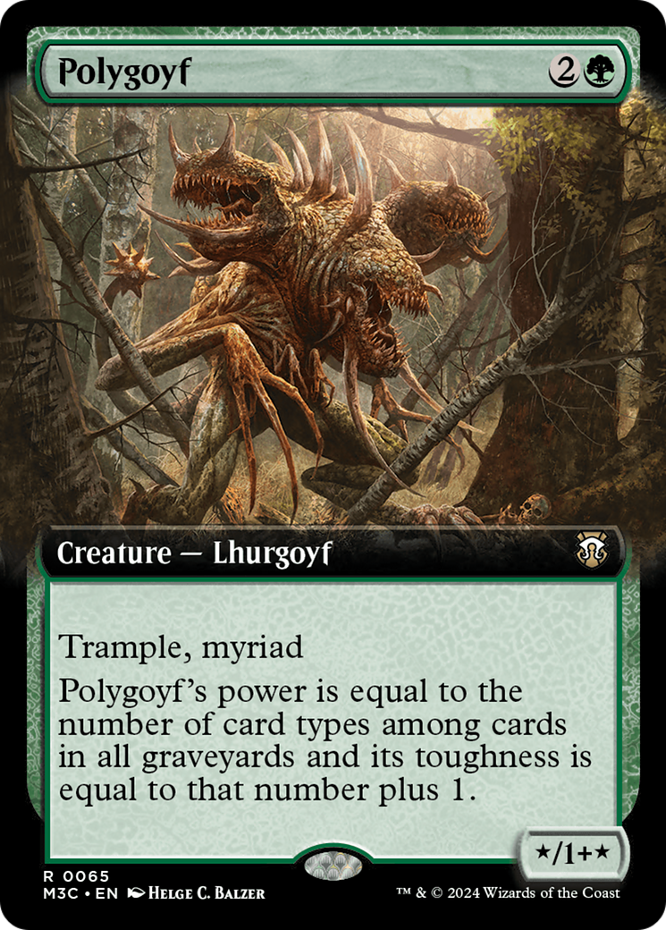 Polygoyf (M3C-065) (Extended Art)