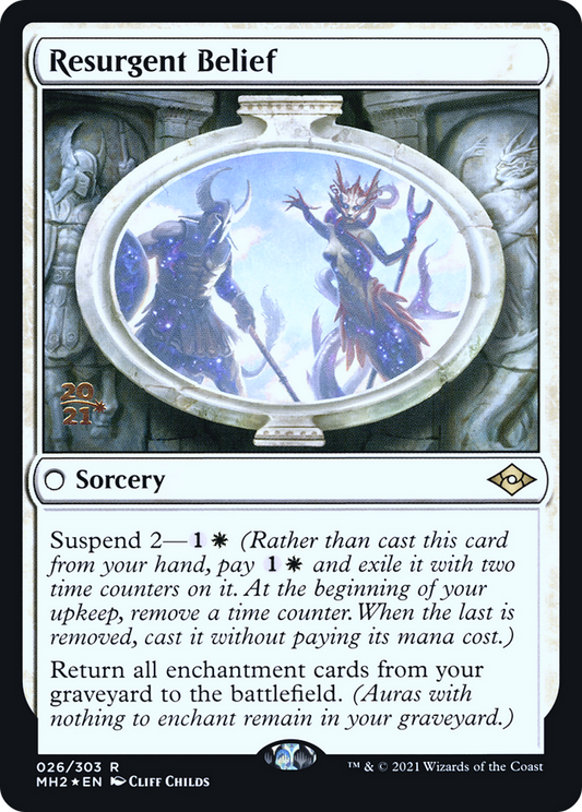 Resurgent Belief (PRE-26S) (Foil)